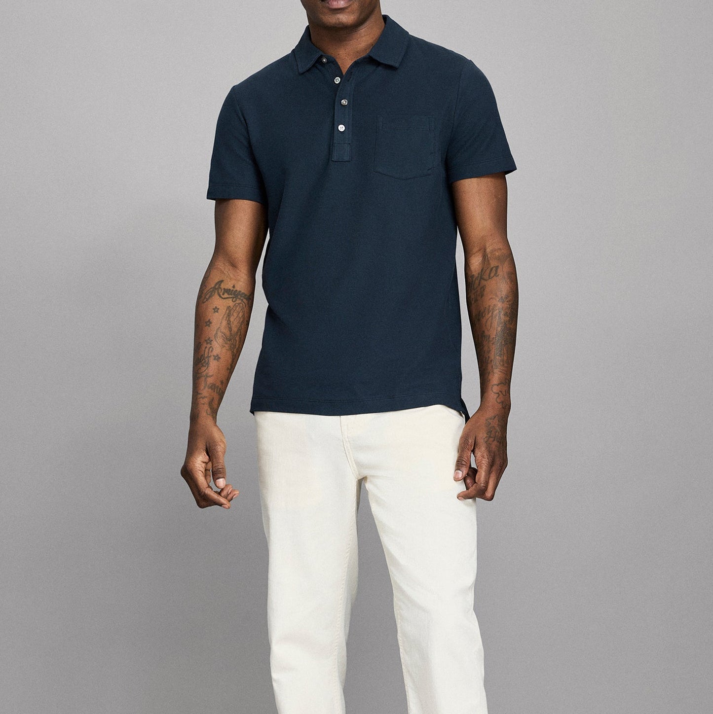 Billy Reid Pique Pensacola Polo