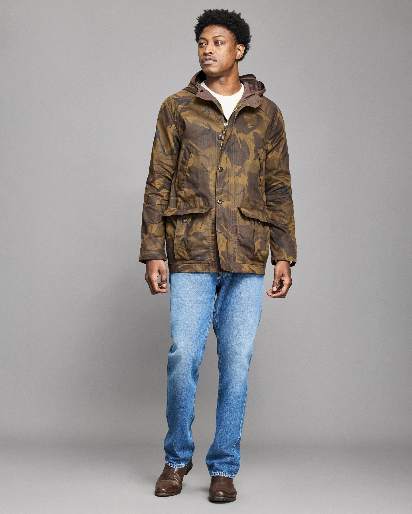 Billy Reid Waxed Lodge Jacket