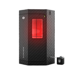 SaunaBox SmartSteam Pro With Red-Light Therapy - Black