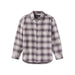 AARON LEVINE SHADOW FLANNEL - GRAPHITE