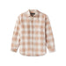 AARON LEVINE SHADOW FLANNEL - CORAL