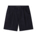 AARON LEVINE SINGLE PLEAT CORDUROY SHORT - NAVY