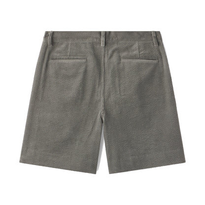 AARON LEVINE SINGLE PLEAT CORDUROY SHORT