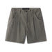 AARON LEVINE SINGLE PLEAT CORDUROY SHORT - SAGE