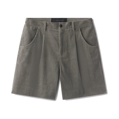 AARON LEVINE SINGLE PLEAT CORDUROY SHORT SAGE