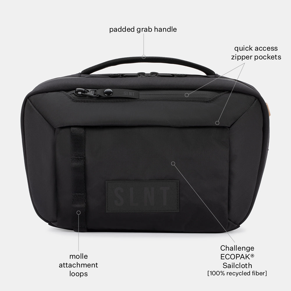 SLNT E3 Faraday Crossbody Organizer Bag