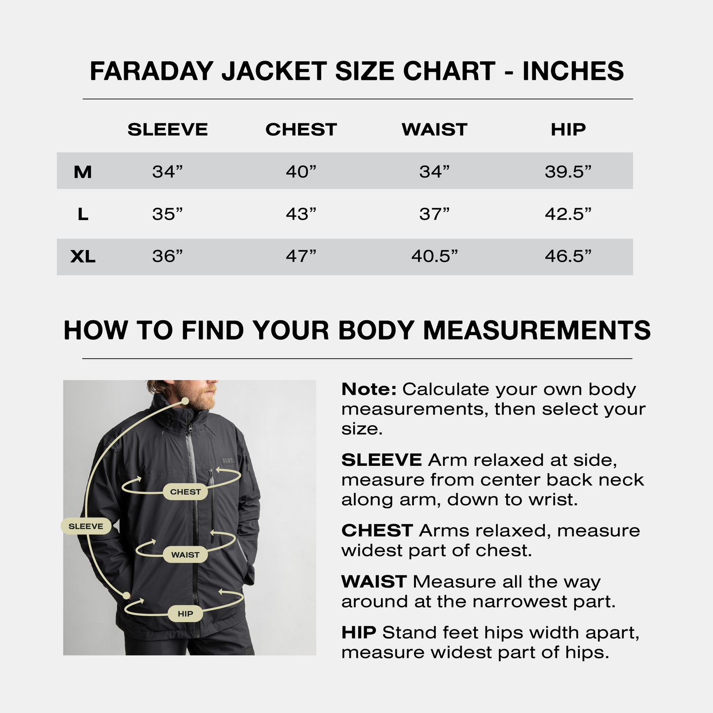 SLNT Made In USA Faraday Jacket