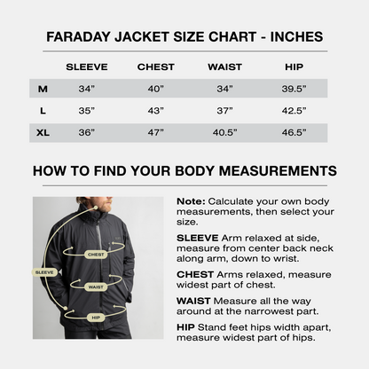SLNT Made In USA Faraday Jacket