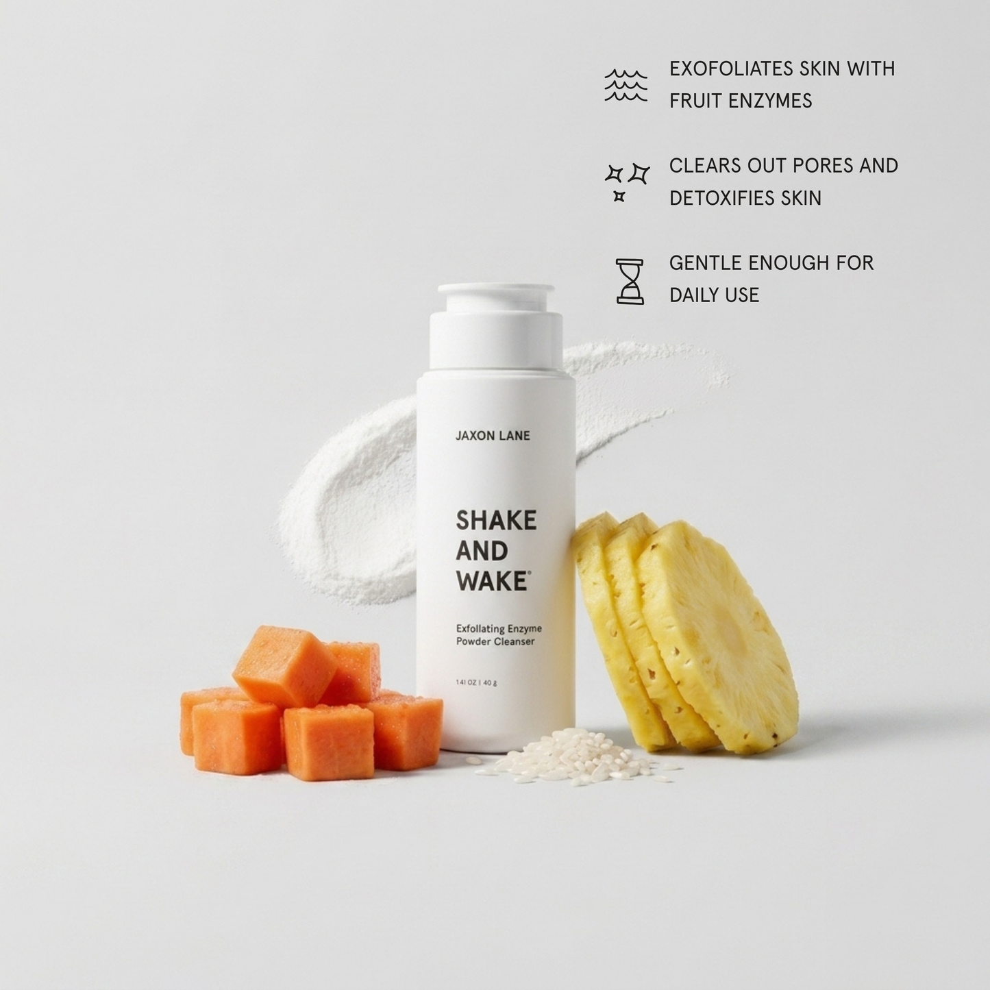 Jaxon Lane Exfoliating Enzyme Powder Cleanser