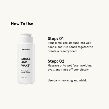 Jaxon Lane Exfoliating Enzyme Powder Cleanser