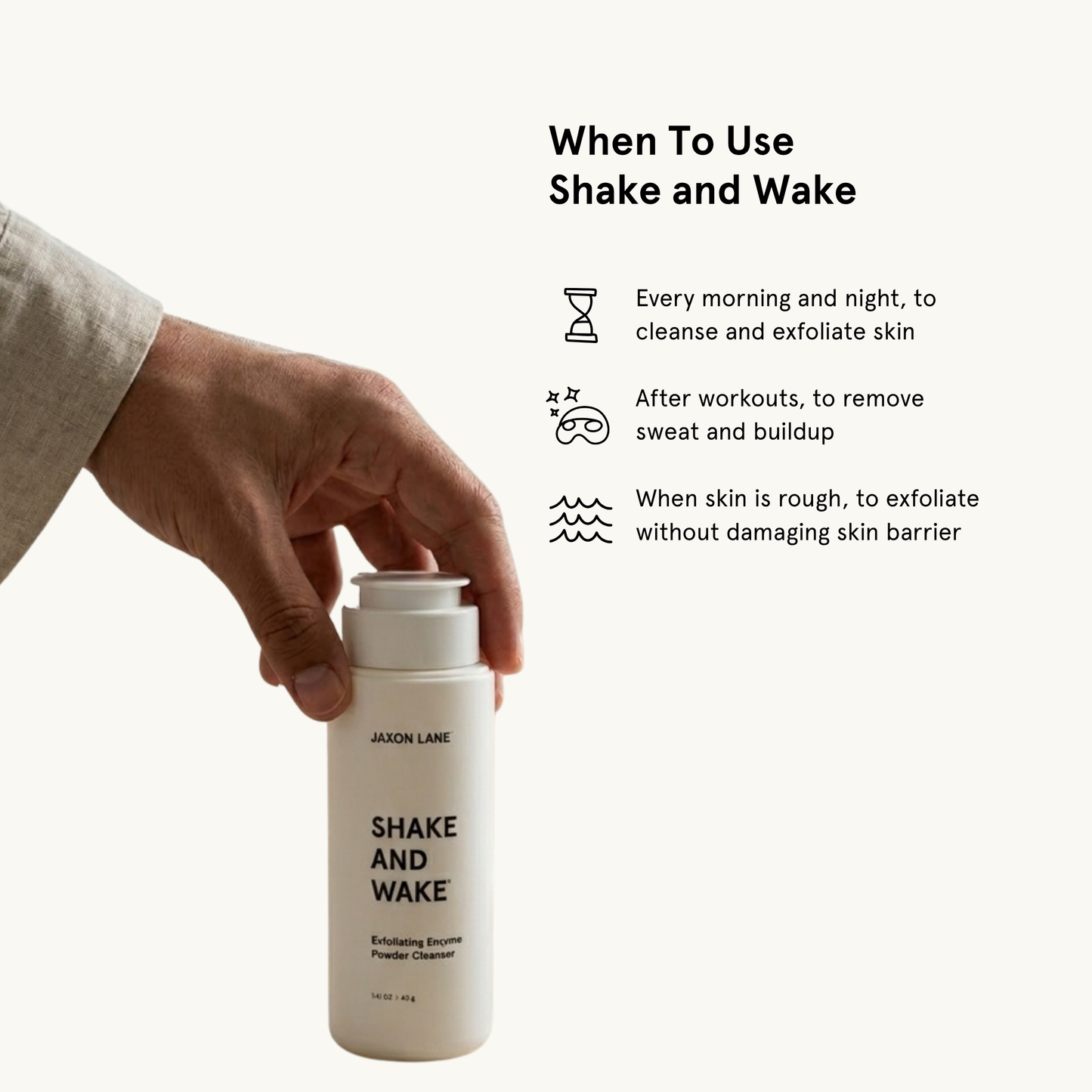 Jaxon Lane Exfoliating Enzyme Powder Cleanser