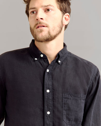 Billy Reid Tuscumbia Linen Shirt Button Down