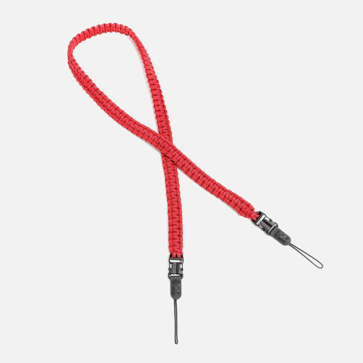 DSPTCH Braided Camera Strap Red
