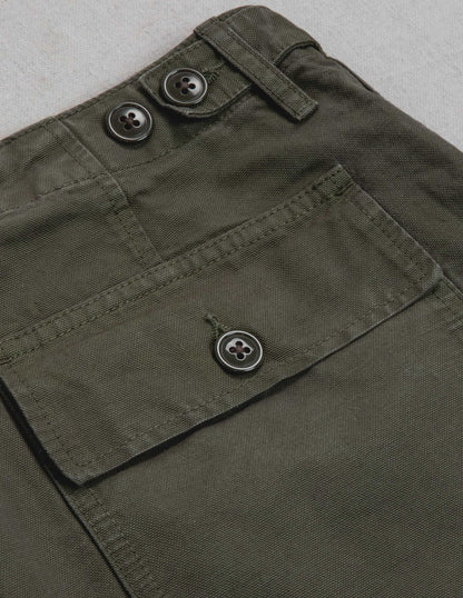 Series II Garment Dyed Utility Pant in Vintage Olive