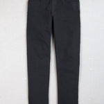 Rivay Wade Garment Dyed Washed Black Five Pocket Pant - Carbon