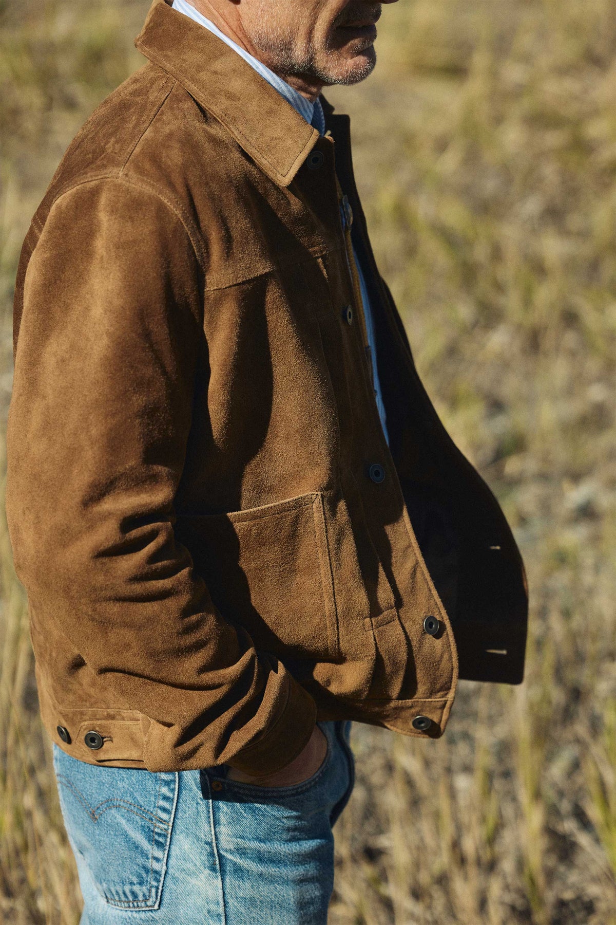 Rivay Townes Italian Suede Type II Jacket