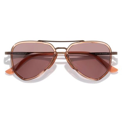 Sunski Astra Sunglasses Copper Ruby