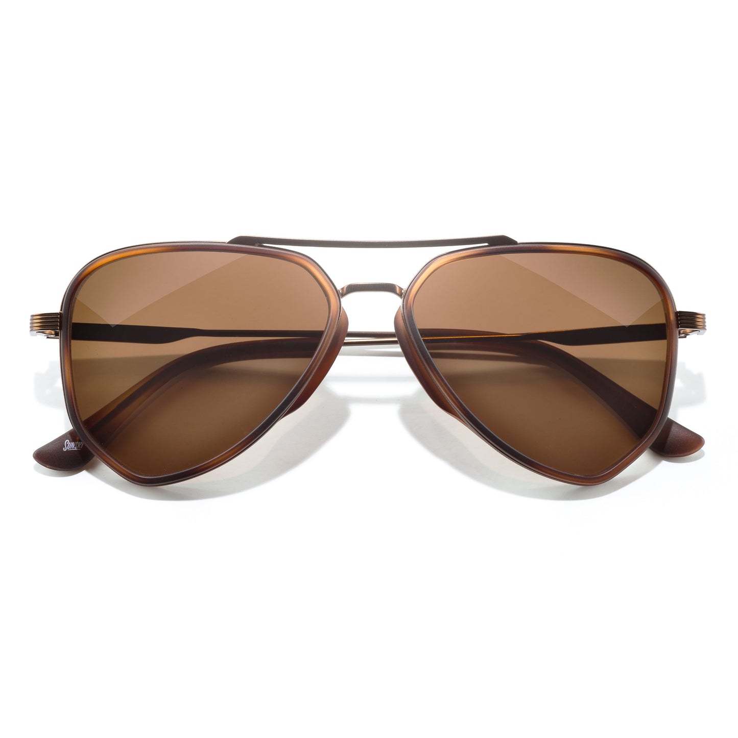 Sunski Astra Sunglasses Tortoise Amber