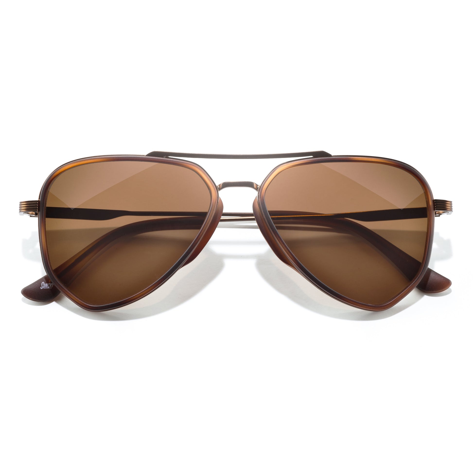 Sunski Astra Sunglasses Tortoise Amber
