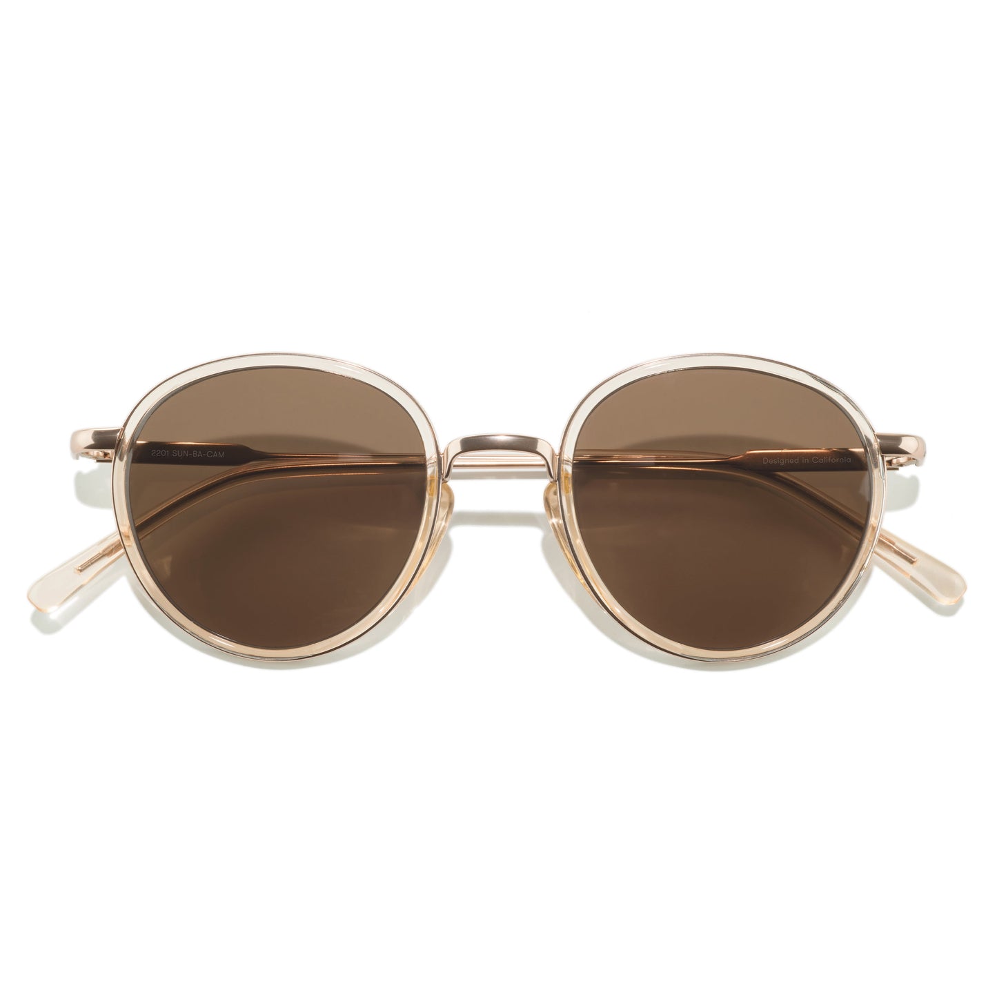 Sunski Baia Sunglasses Champagne Amber