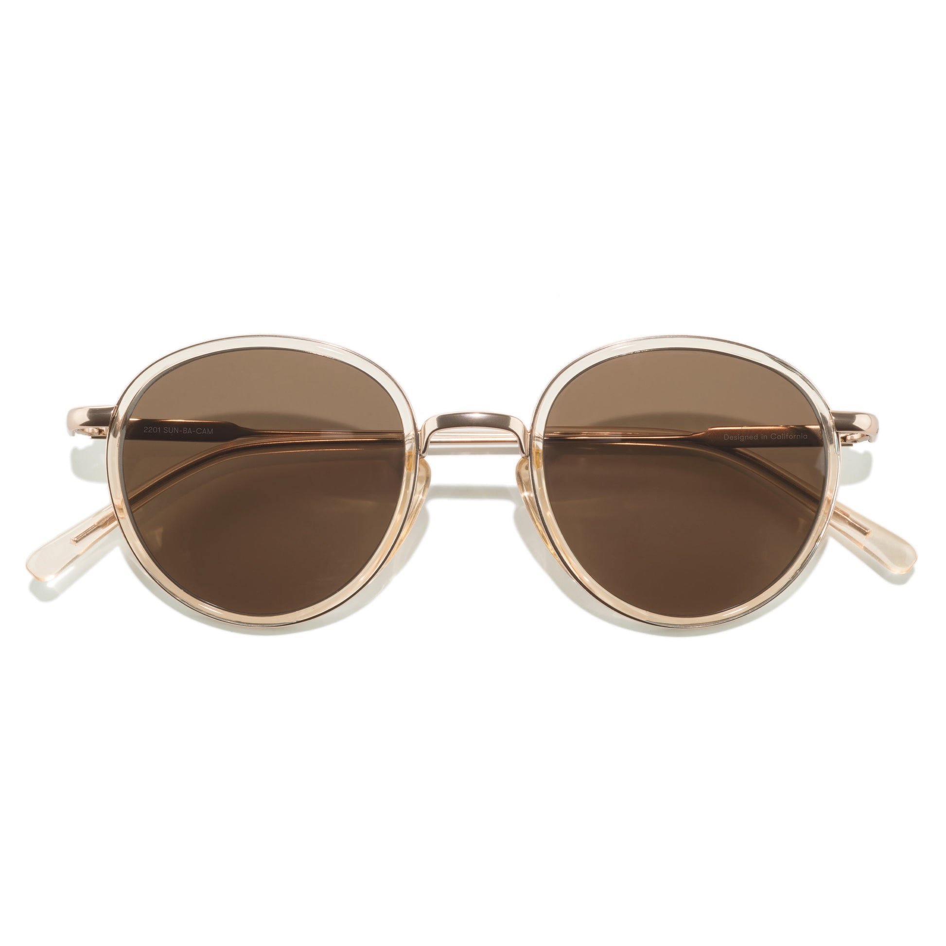 Sunski Baia Sunglasses Champagne Amber