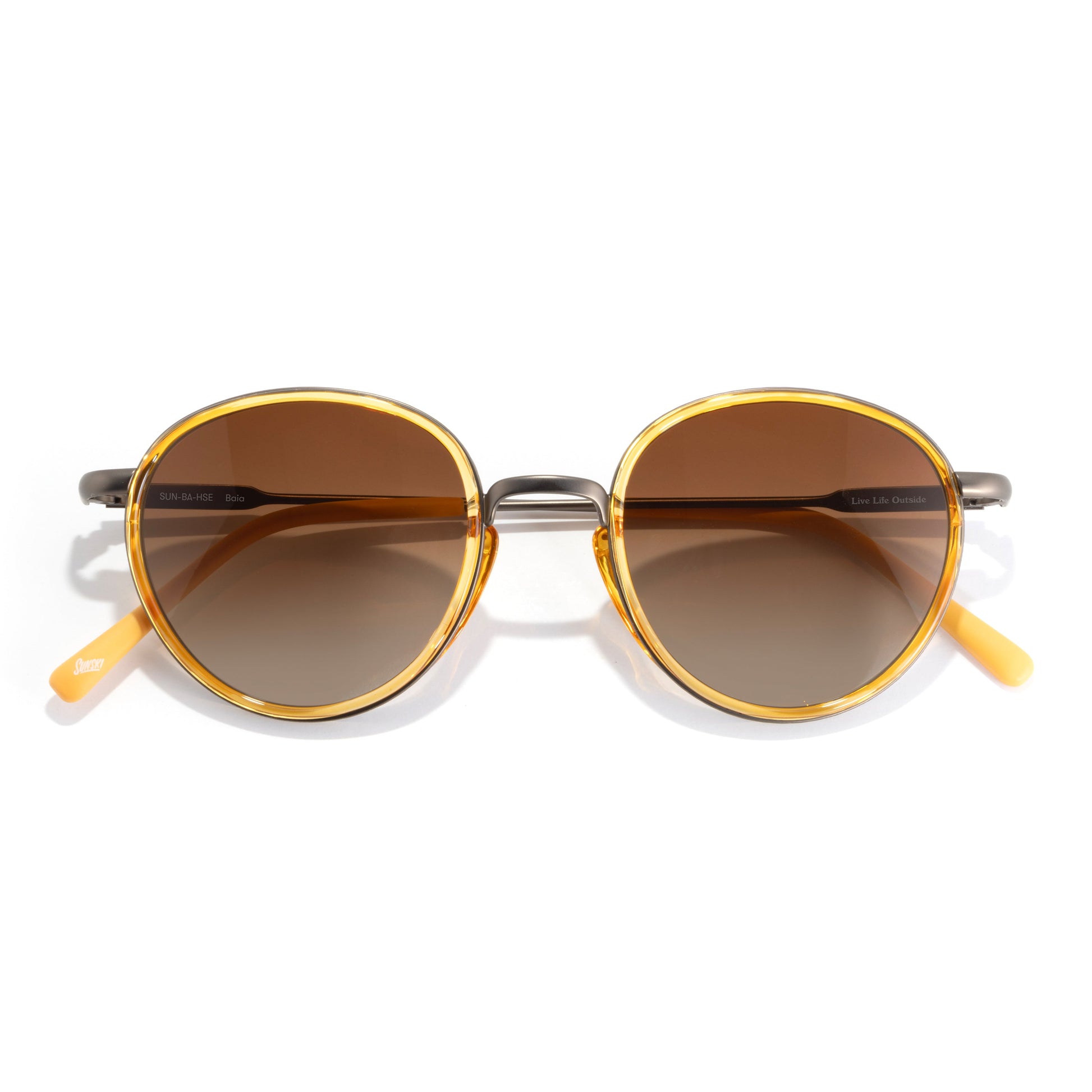 Sunski Baia Sunglasses Honey Sepia