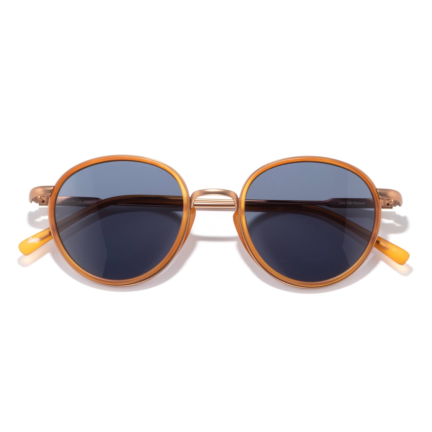 Sunski Baia Sunglasses Tangerine Midnight