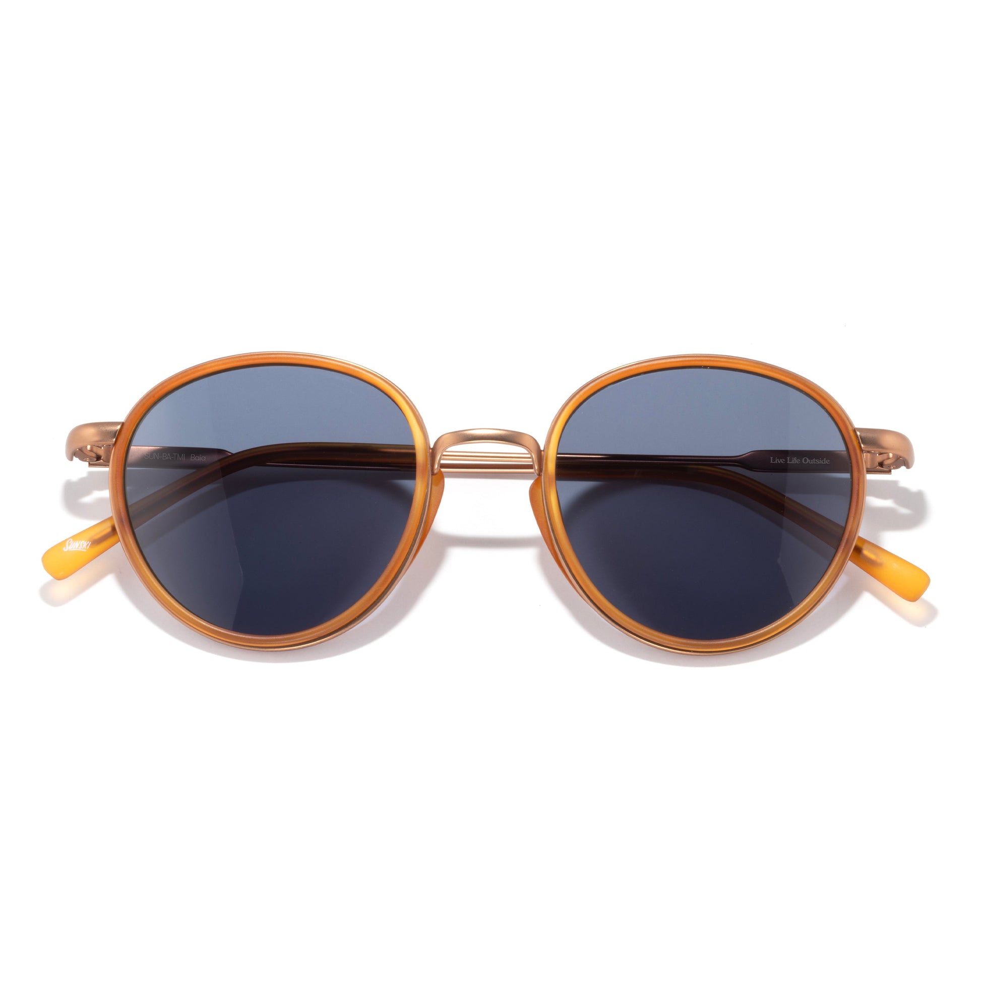 Sunski Baia Sunglasses Tangerine Midnight