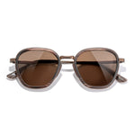 Sunski Bernina Sunglasses - Wire Tortoise Amber