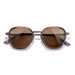 Sunski Bernina Sunglasses - Wire Tortoise Amber
