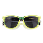 Sunski Headland Sunglasses - Lime Tortoise Slate