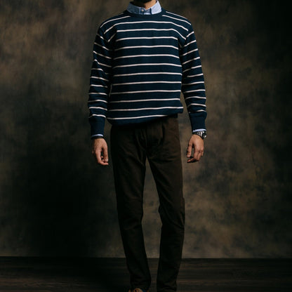 American Trench Cotton Breton Stripe Sweater