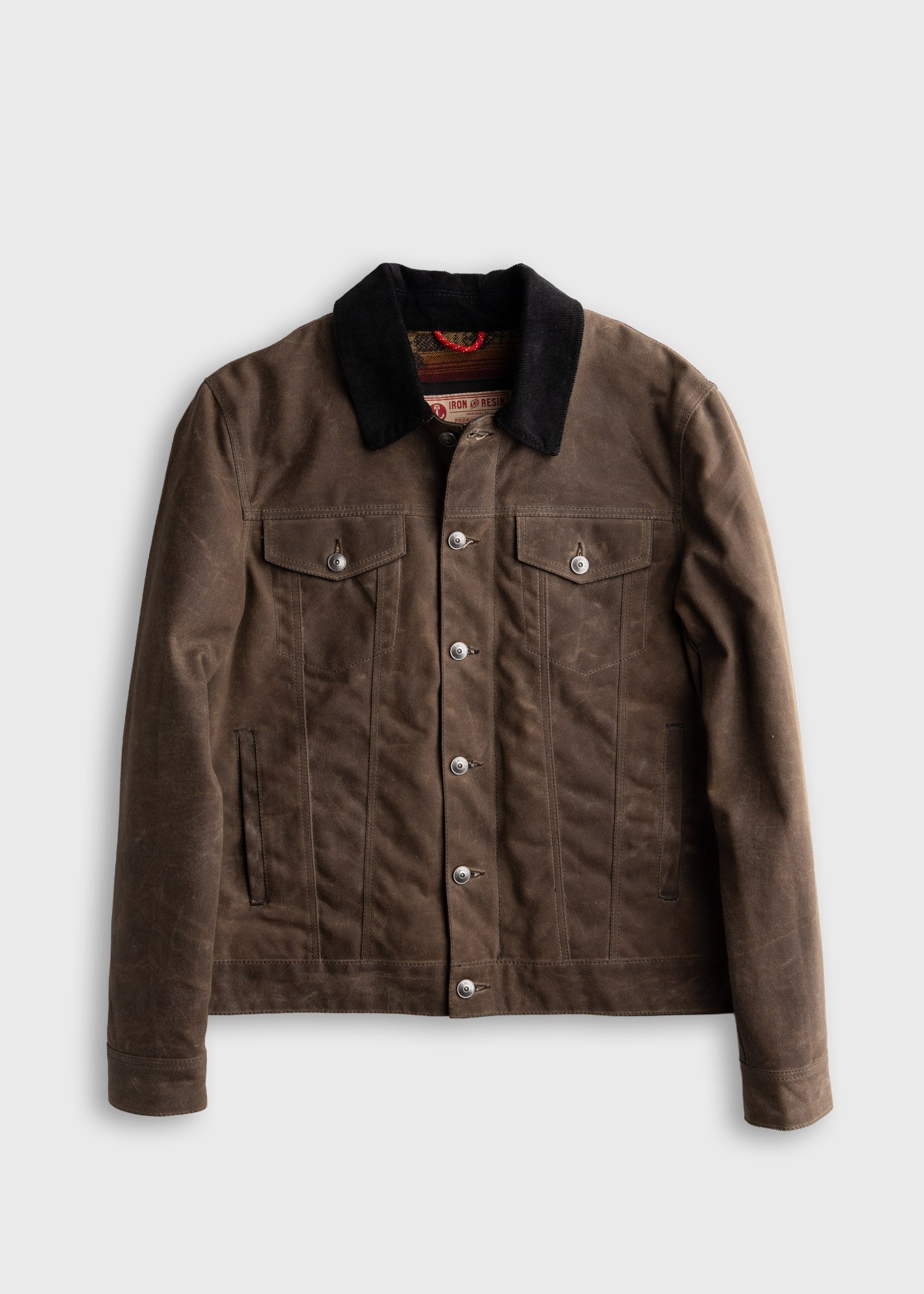 Iron & Resin The Scout Jacket Oak Brown
