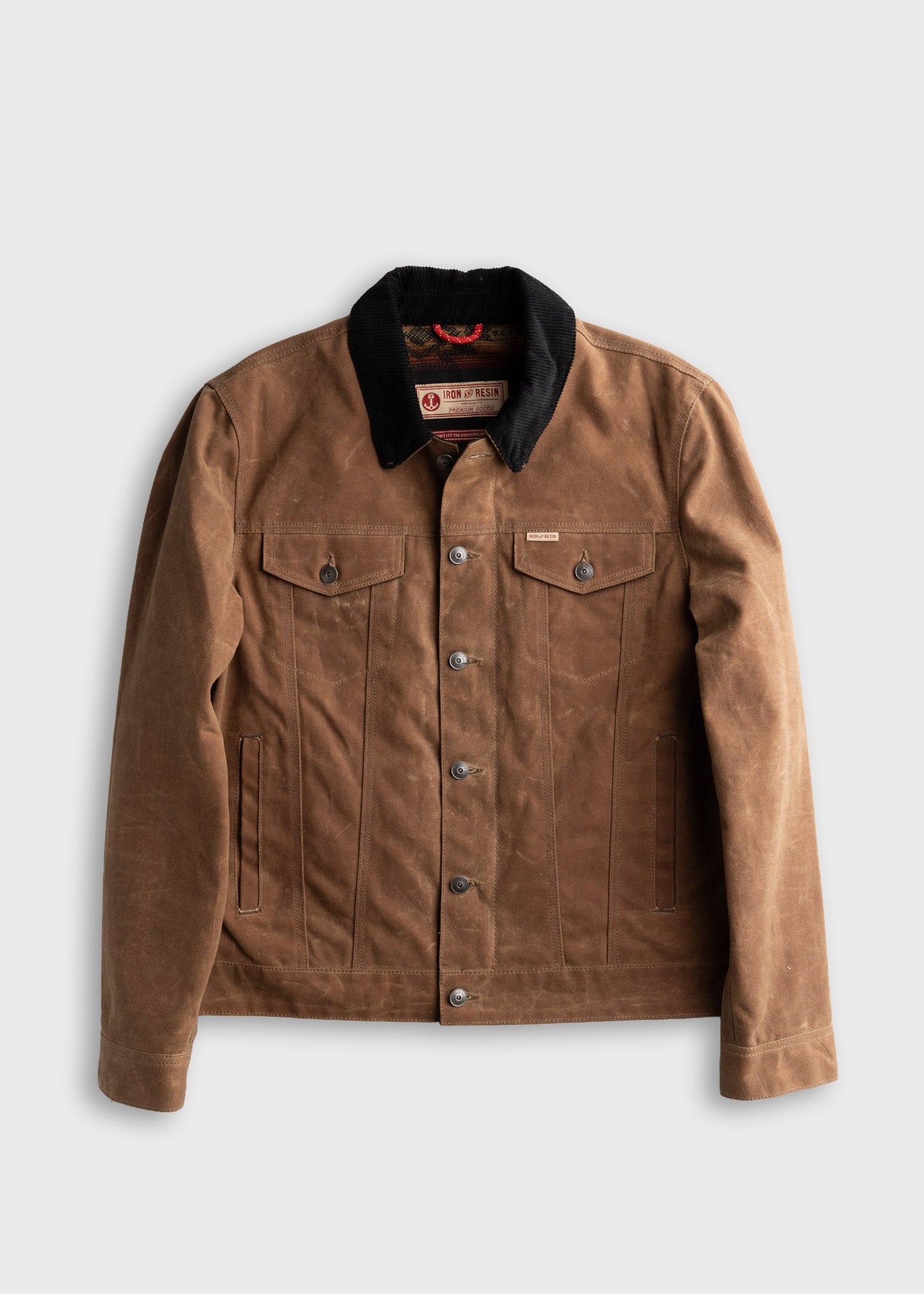 Iron & Resin The Scout Jacket Oil Tan