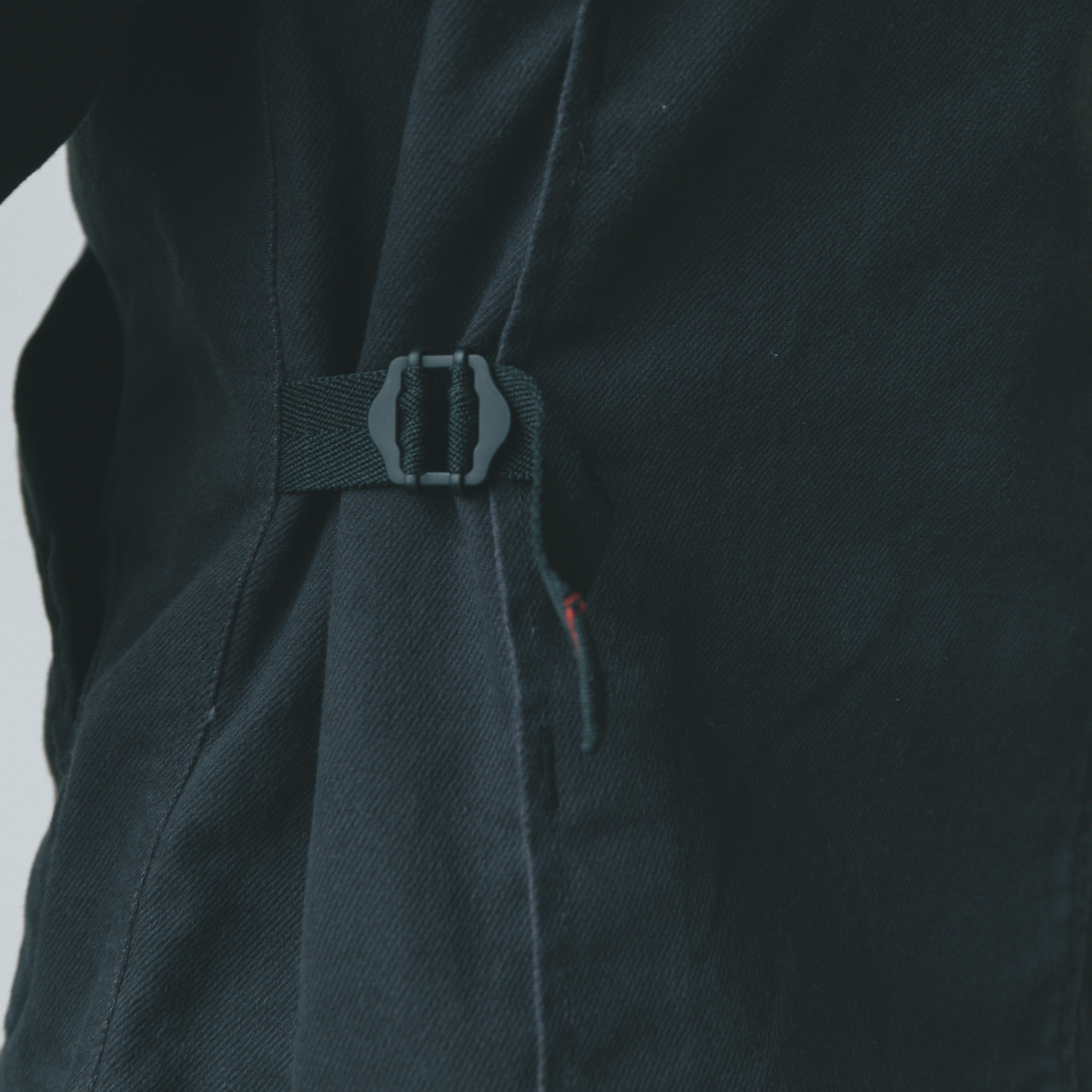 Service Jacket in Steel Twill and Teolai Flannel