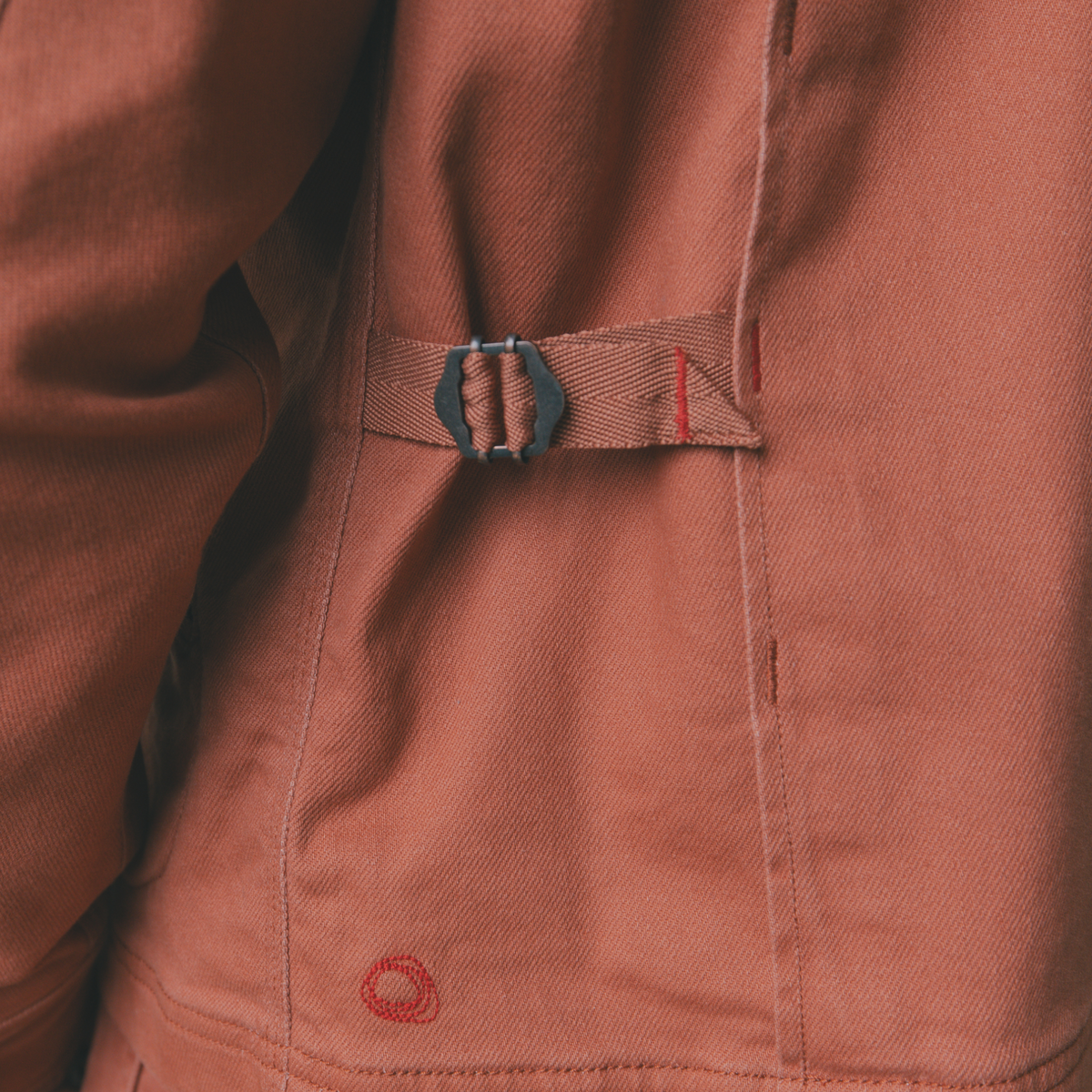 Service Jacket in Steel Twill and Teolai Flannel