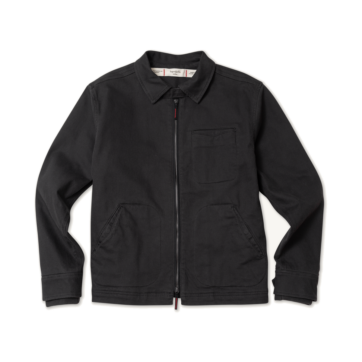 Service Jacket in Steel Twill and Teolai Flannel