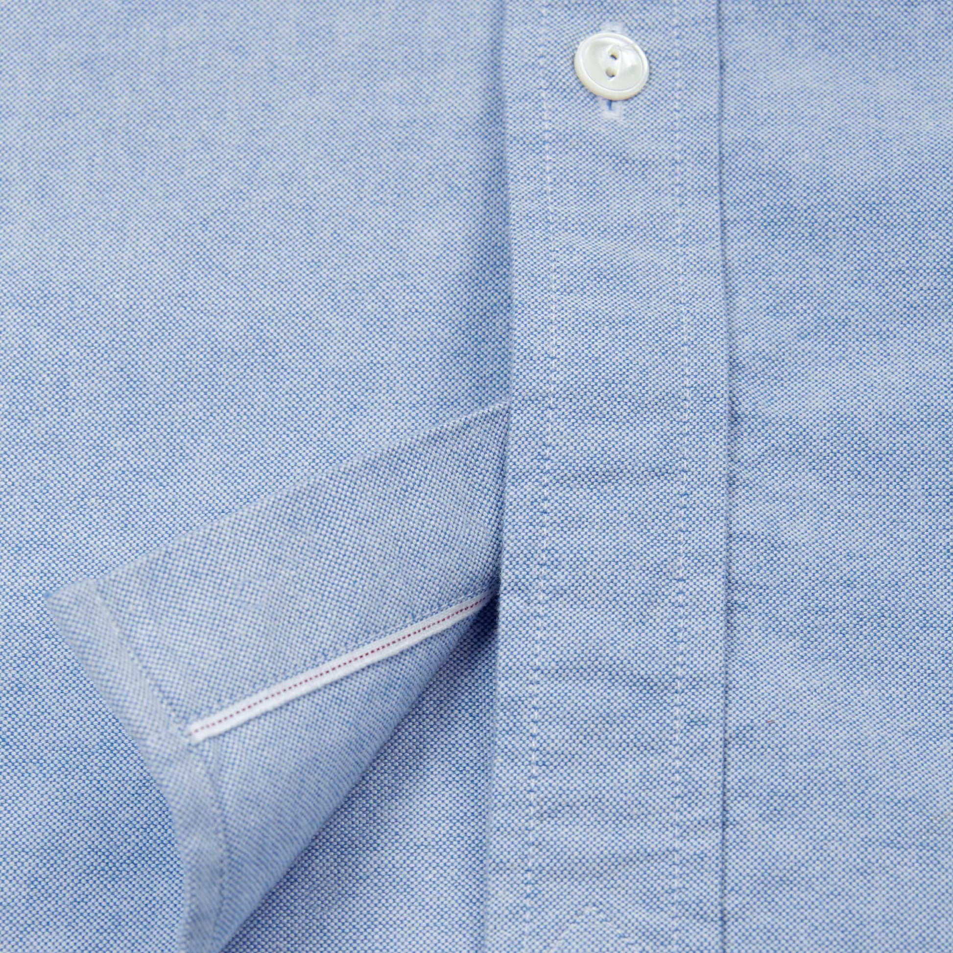 Rivay Shaw Selvedge Oxford Button Down in French Blue