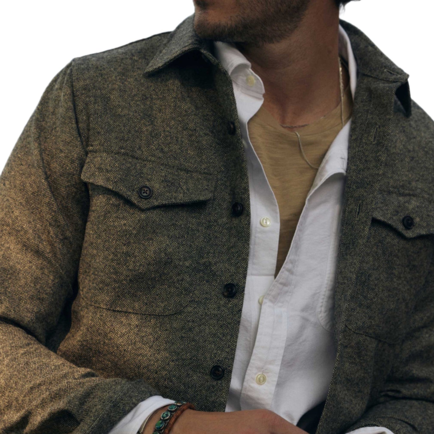 Rivay Sheffield Wool Overshirt