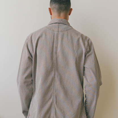 Shepherds Shirt in Coyote Hickory Stripe