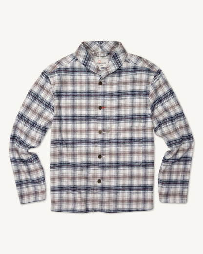 Shepherds Shirt in Teolaí Flannel Natural
