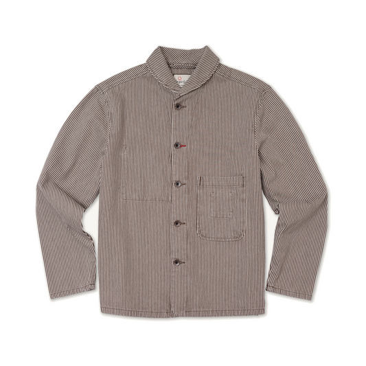 Shepherds Shirt in Coyote Hickory Stripe