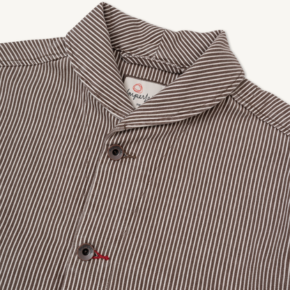 Shepherds Shirt in Coyote Hickory Stripe