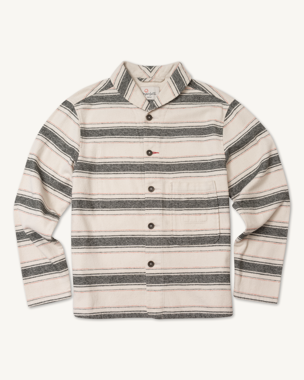 Shepherds Shirt in Teolaí Flannel Half & Half