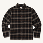 Shepherds Shirt in Teolaí Flannel - Obsidian