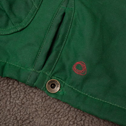 Imperfects Sherpa Shepherds Shirt in Waxed Canvas