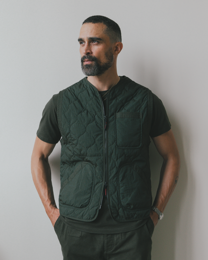 Shokunin Vest in Quilted Nylon