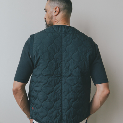 Shokunin Vest in Quilted Nylon