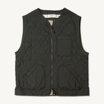 Shokunin Vest in Quilted Nylon - Greenroom
