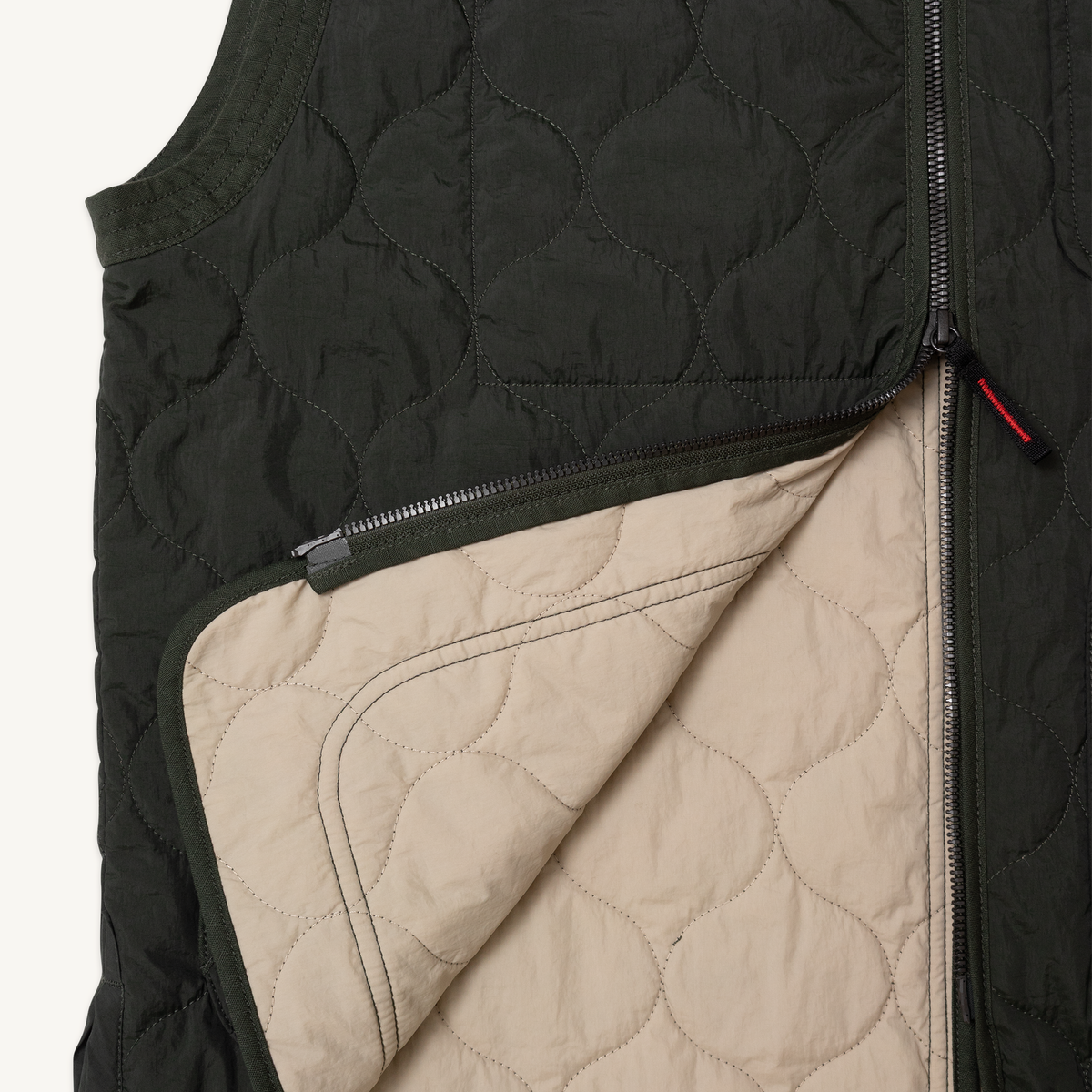 Shokunin Vest in Quilted Nylon